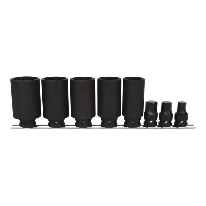 KS Tools 1/2" Spezial-Gelenkwellen-Stecknuss-Satz, 8-teilig