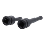 KS Tools 1/2" Spezial-Kraft-Bit-Stecknuss-Satz Vielzahn, 2-tlg-4