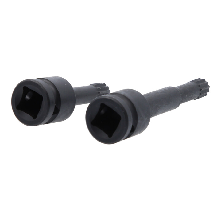 KS Tools 1/2" Spezial-Kraft-Bit-Stecknuss-Satz Vielzahn, 2-tlg
