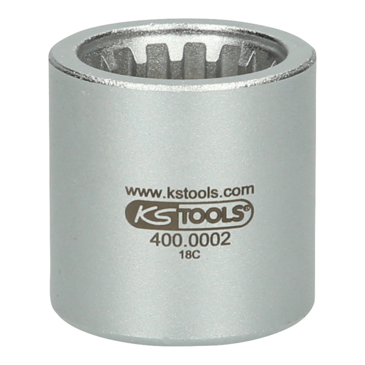 KS Tools 1/2" Spezial Stecknuss mit Sonderprofil, matt, 30 mm