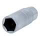 KS Tools 1/2" Stecknuss für Zündkerzen, 18mm