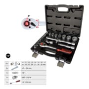 KS Tools 1/2" Steckschlüssel-Satz, 20-teilig-2