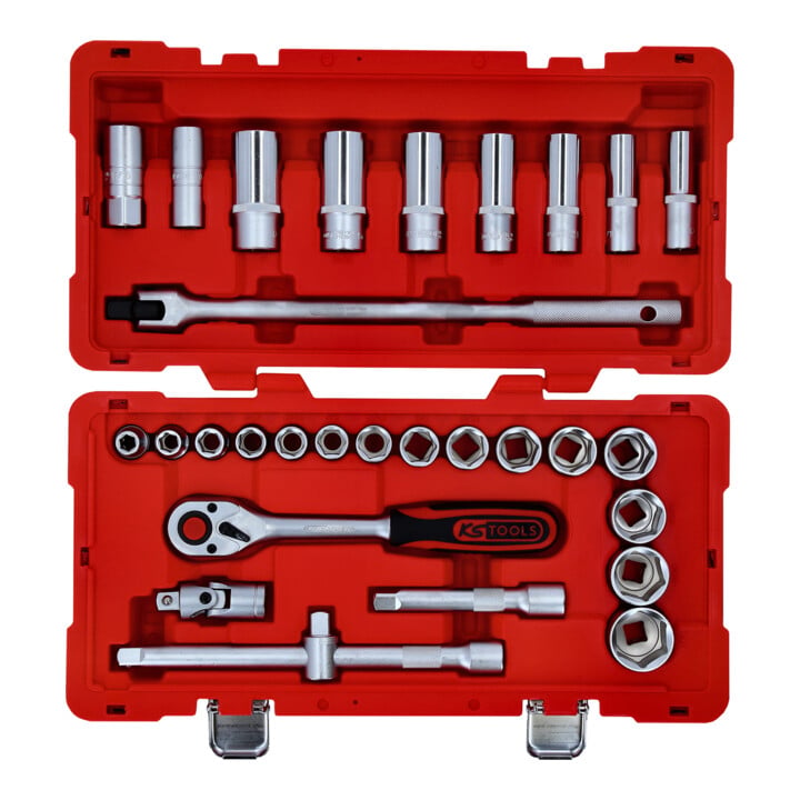 KS Tools 1/2" Steckschlüssel-Satz, 30-tlg.