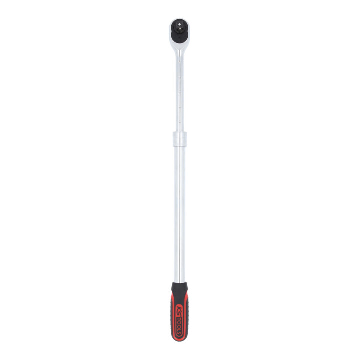 KS Tools 1/2" Teleskop-Umschaltknarre, extra lang, 72-Zahn