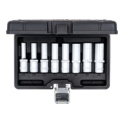 KS Tools 1/2" TX-E dopsleutelset, lang, 8-delig, E10-E24-2