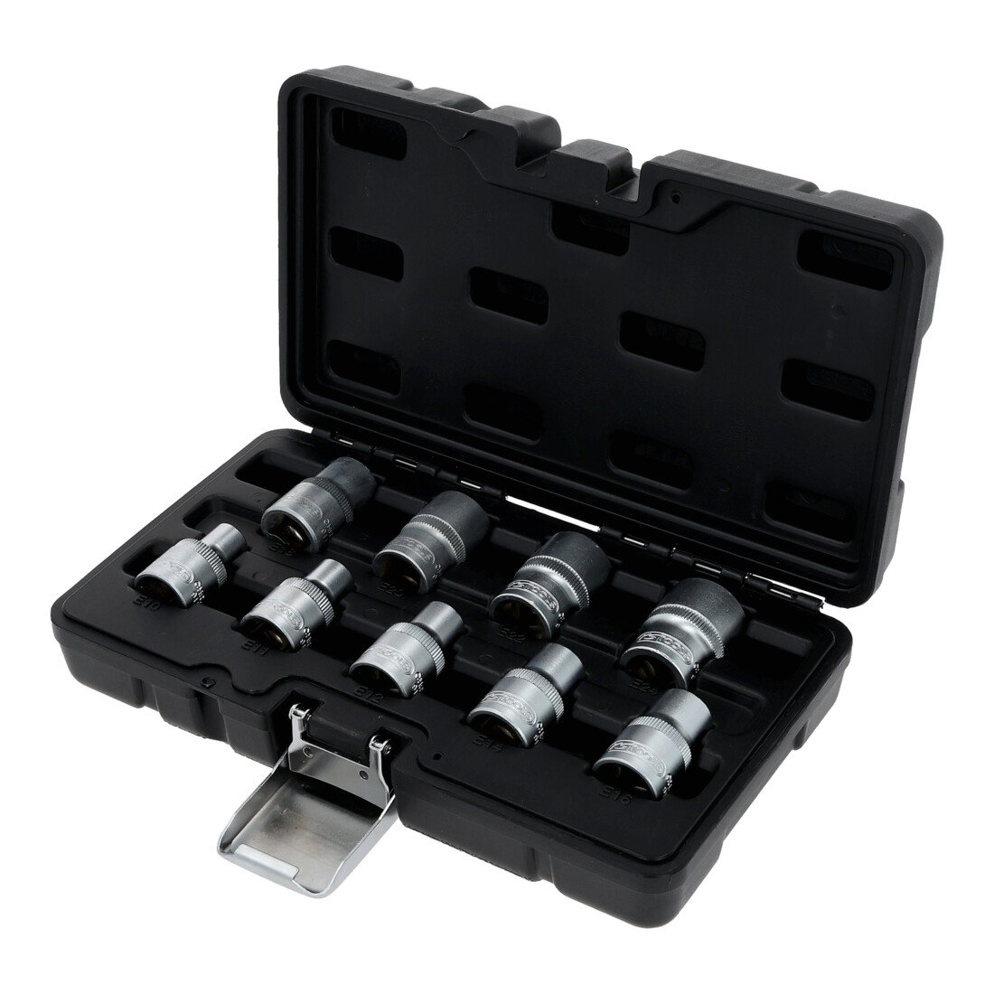 KS Tools 1/2" TX-E-Stecknuss-Satz, 9-teilig, E10-E24
