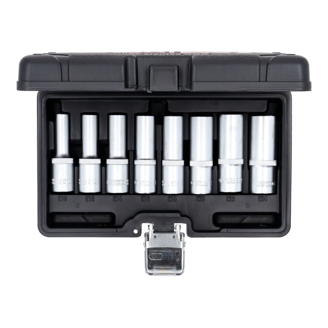 KS Tools 1/2" TX-E-Stecknuss-Satz, lang, 8-teilig, E10-E24