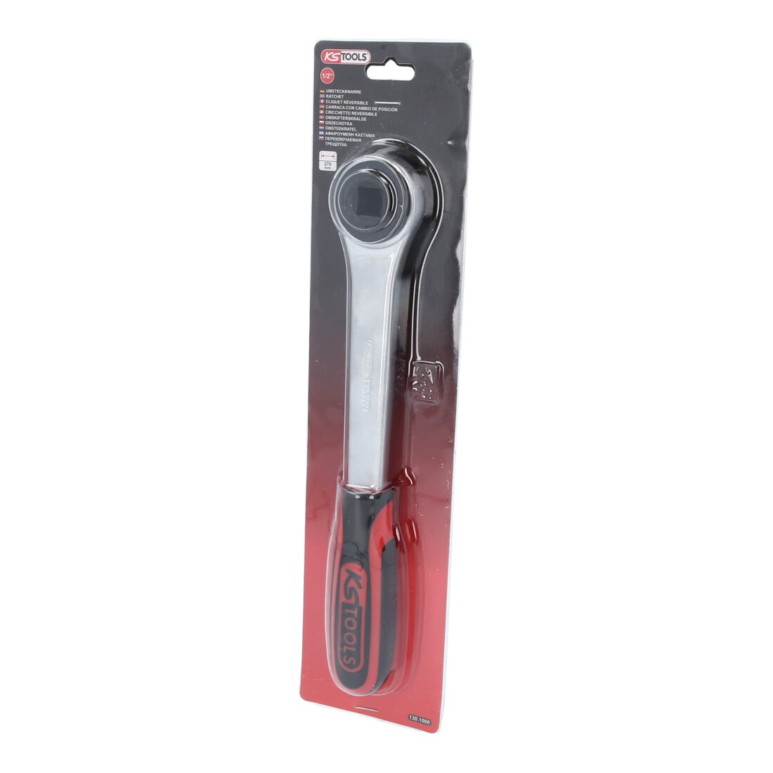 KS Tools 1/2" Umsteckknarre, 270mm