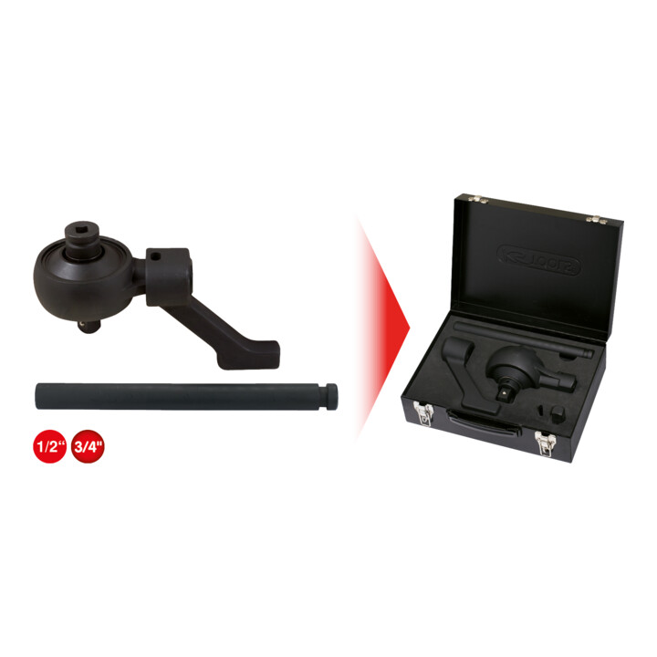 KS Tools 1/2" Universal Drehmoment-Vervielfältiger, 1300Nm