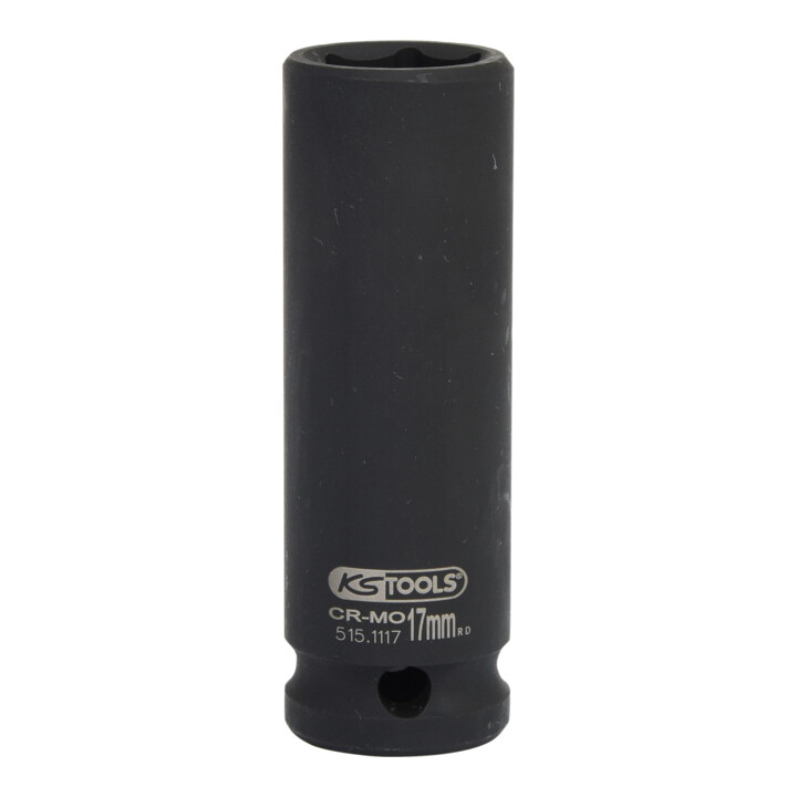 KS Tools 1/2" zeskant dopsleutel, lang, 17mm