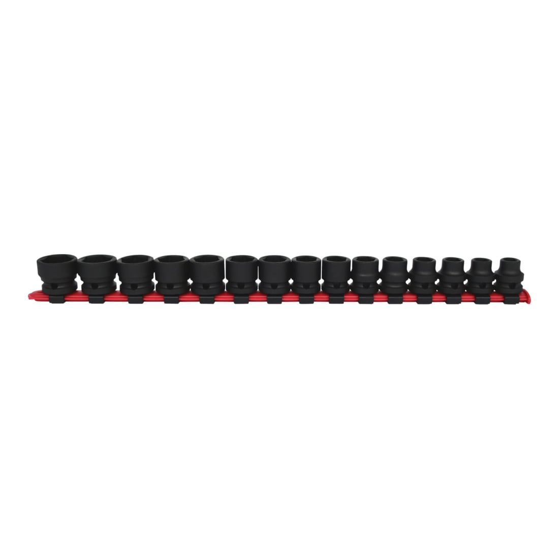 KS Tools 1/2" zeskant dopsleutelset, extra kort, 15-delig.