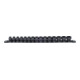 KS Tools 1/2" zeskant dopsleutelset, extra kort, 15-delig.