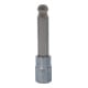 KS Tools 1/2 Zoll Bit-Stecknuss Innensechskant mit Kugelkopf, lang, 13 mm-4