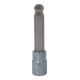 KS Tools 1/2 Zoll Bit-Stecknuss Innensechskant mit Kugelkopf, lang, 13 mm-5