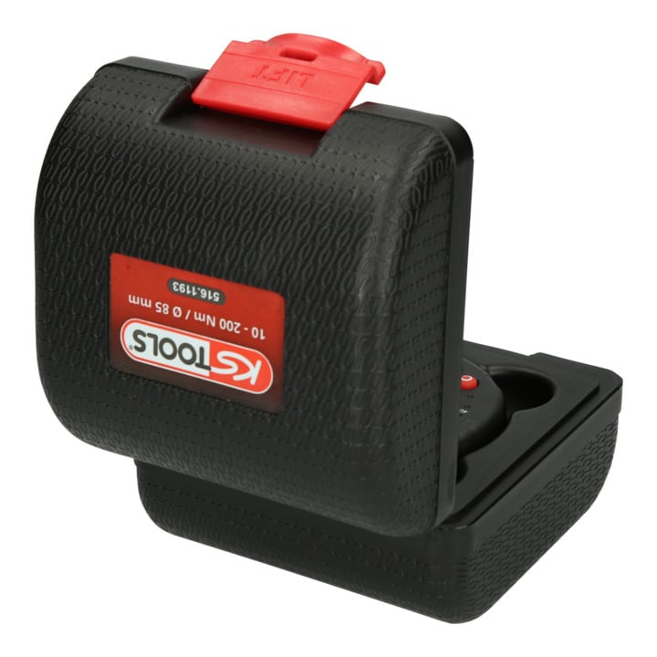 KS Tools 1/2 Zoll Digitaler Drehmomentadapter mit Winkelmesser, 10-200 Nm