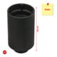 KS Tools 1/2 Zoll Nutmuttern-Schlüssel mit 4 Zapfen für Scania, Innenzapfen D. 48 mm