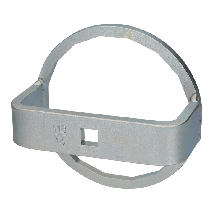 KS Tools 1/2 Zoll Ölfilterschlüssel für Hino, D. 118 mm / 16 Flächen