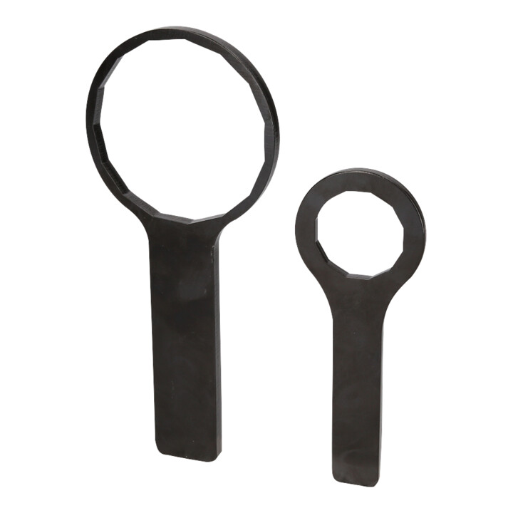 KS Tools 1/2 Zoll Ölfilterschlüssel-Satz für Mitsubishi, D. 86/41 mm / 15/12 Flächen, 2-tlg