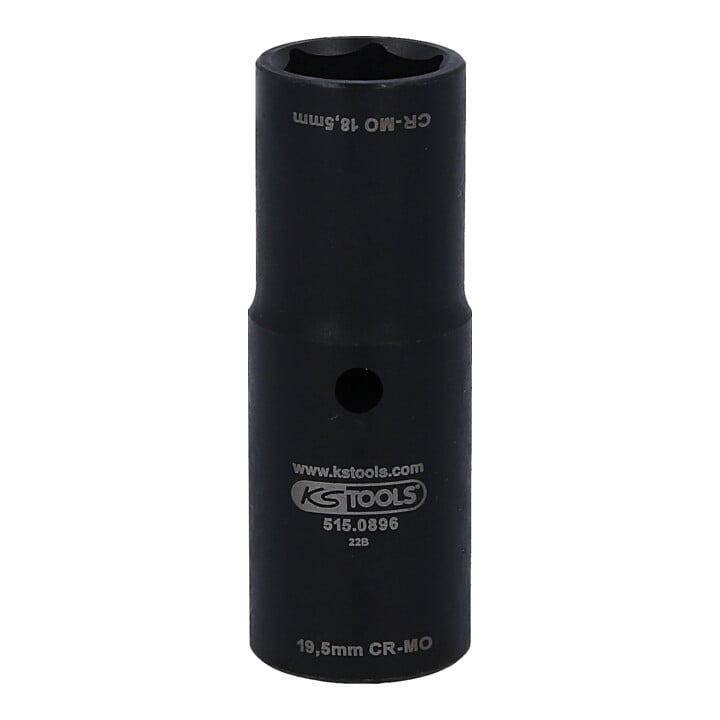 KS Tools 1/2 Zoll Spezial-Alu-Felgen 2 in 1 Kraft-Stecknuss für Ford, 18,5 / 19,5 mm