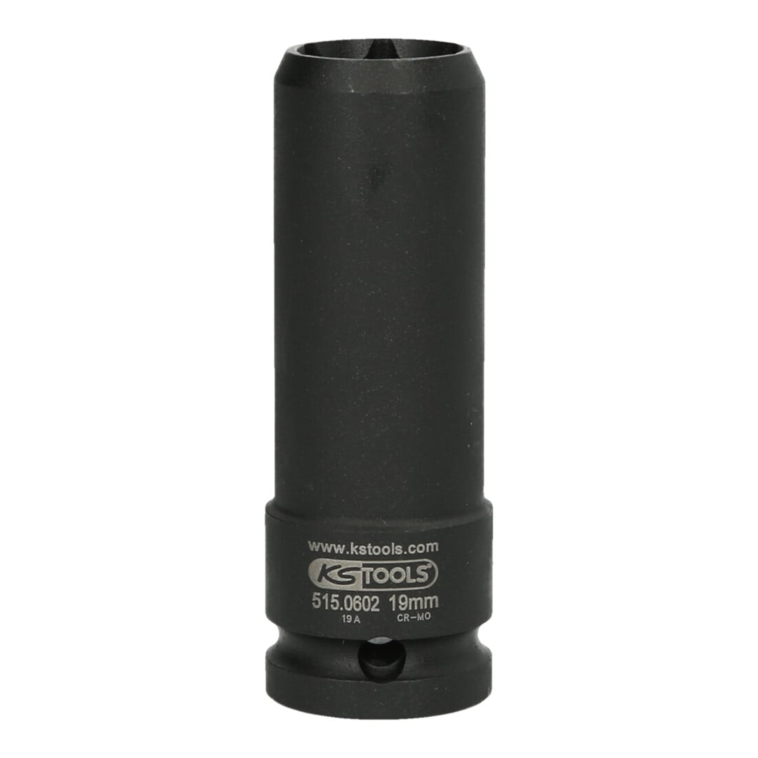 KS Tools 1/2 Zoll Spezial-Kraft-Stecknuss für geschraubte Spurplatten, 19 mm