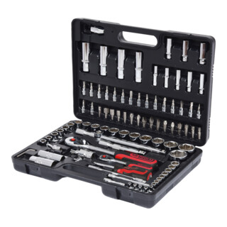 KS Tools 1/4"+1/2" CHROMEplus dopsleutelset, 94-delig
