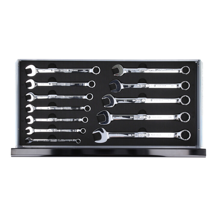 KS Tools 1/4"+1/2" CHROMEplus universele gereedschapsset, 99-delig