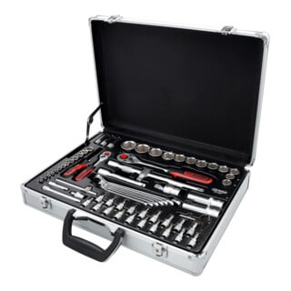 KS Tools 1/4"+1/2" Coffret de douilles, 70 pcs.