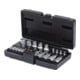 KS Tools 1/4"+1/2" Coffret de douilles TX, 21 pcs.-1