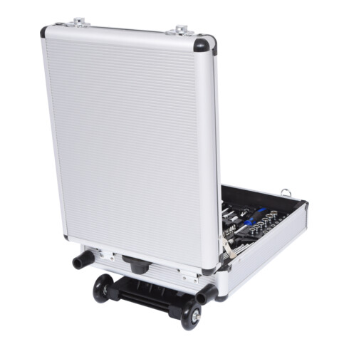 KS Tools 1/4"+1/2" Coffret d'outils CHROMEplus, 90 pcs.