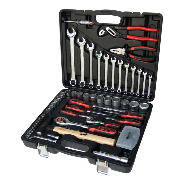 KS Tools 1/4" +1/2" gereedschapsset, 88 stuks