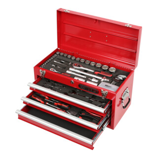KS Tools 1/4"+1/2" Jeu à outils équipé, 100 pcs.