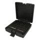 KS Tools 1/4"+1/2" Jeux de douilles à chocs spirales,15 pcs.