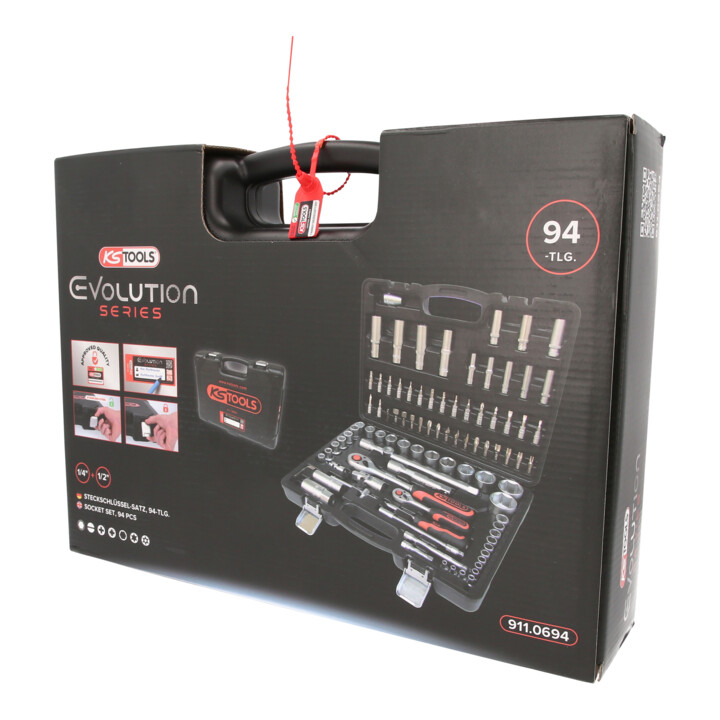 KS Tools 1/4" +1/2" Steckschlüssel-Satz, 94-teilig