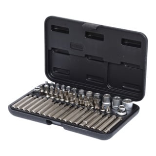 KS Tools 1/4"-1/2" TX-Steckschlüssel- und Bit-Satz, 57-teilig