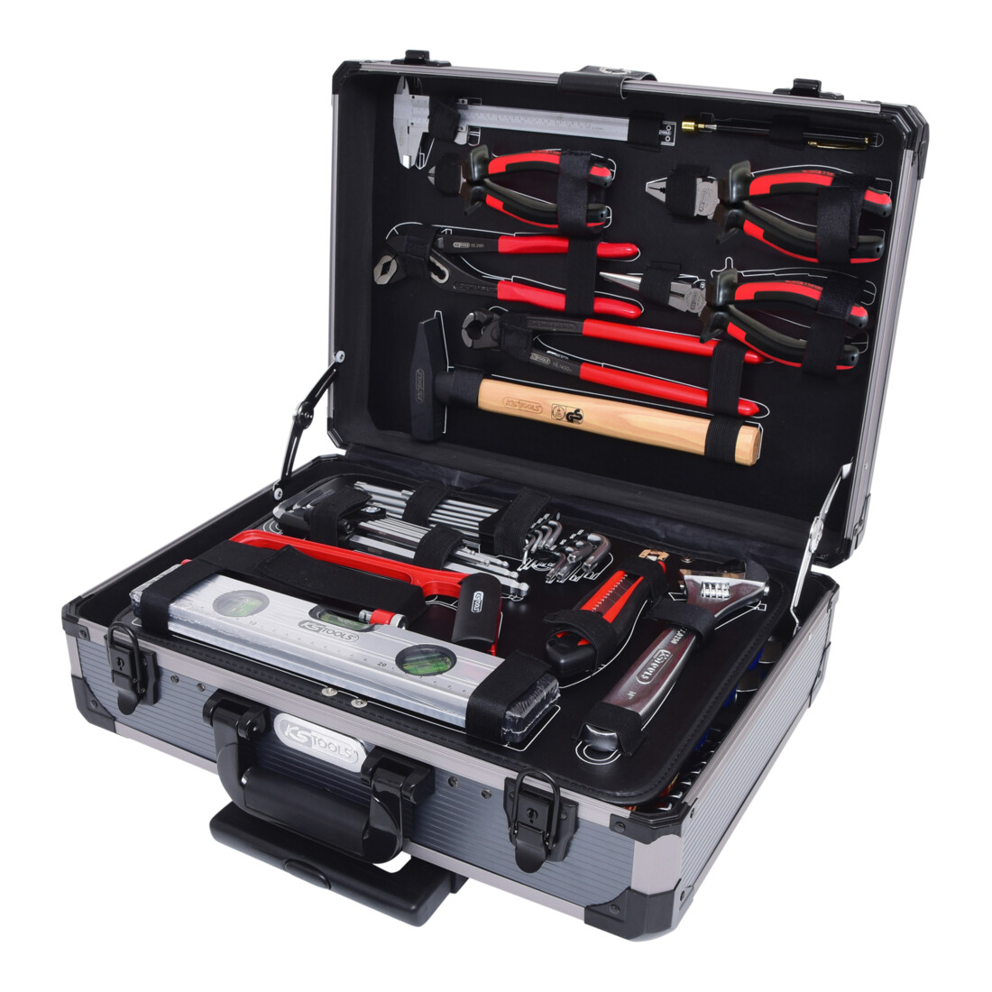 KS Tools 1/4" + 1/2" Universal-Werkzeug-Satz, 130-teilig