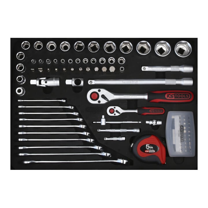 KS Tools 1/4"+1/2" universele gereedschapset, 149 st.