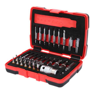 KS Tools 1/4" + 10 mm TX et jeu d'extracteurs de vis à six pans creux, 34 pcs.