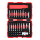 KS Tools 1/4" + 10 mm TX et jeu d'extracteurs de vis à six pans creux, 34 pcs.