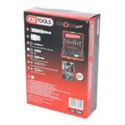 KS Tools 1/4" + 10 mm TX- und Innensechskant-Schrauben-Ausdreher-Satz, 34-tlg.-2