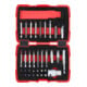 KS Tools 1/4" + 10 mm TX- und Innensechskant-Schrauben-Ausdreher-Satz, 34-tlg.