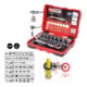 KS Tools 1/4" + 11 mm Durchgangs-Steckschlüssel- und Bit-Satz, 31-tlg.