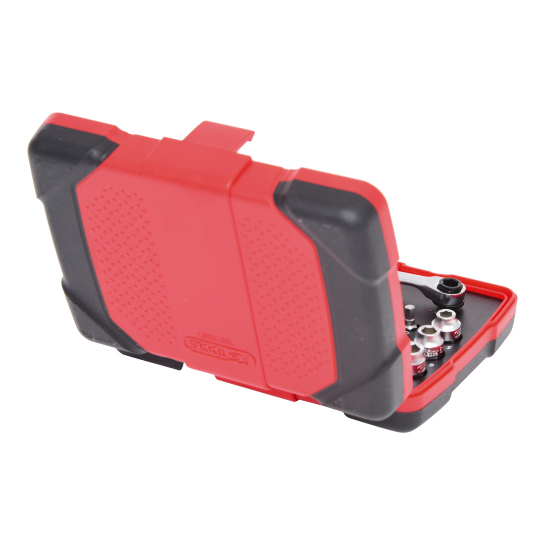 KS Tools 1/4" + 11 mm Durchgangs-Steckschlüssel- und Bit-Satz, 31-tlg.