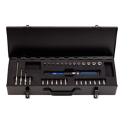 KS Tools 1/4'' ERGOTORQUEprecision Ratschen-Drehmomentschlüssel-Satz, 1-25Nm, 31-teilig