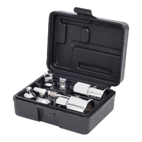 KS Tools 1/4"+3/8"+1/2"+3/4" CHROMEplus Vergrößerungs- und Reduzieradapter-Satz, 7-tlg.