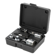 KS Tools 1/4"+3/8"+1/2"+3/4" CHROMEplus vergrotings- en verkleinadapterset, 7-delig.