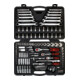KS Tools 1/4"+3/8"+1/2" CHROMEplus dopsleutelset, 124 delig