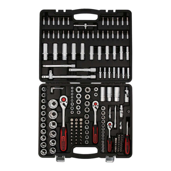 KS Tools 1/4" + 3/8" + 1/2" dopsleutelset, 179 dlg