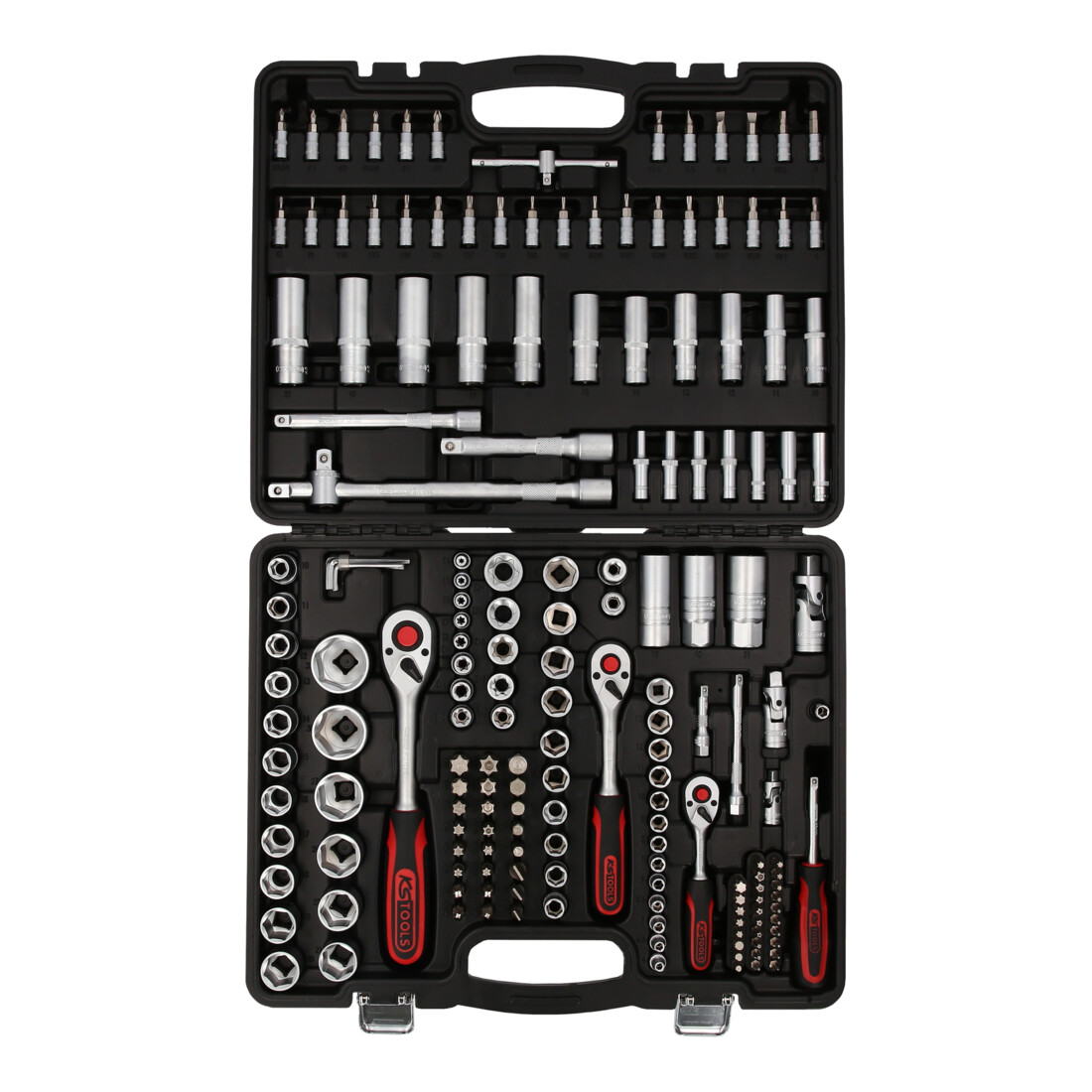 KS Tools 1/4" + 3/8" + 1/2" Steckschlüssel-Satz, 179-teilig