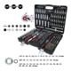 KS Tools 1/4"+3/8"+1/2" Steckschlüssel-Satz, 255-tlg