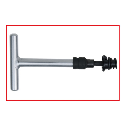 KS Tools 1/4"+3/8" Öldienst-Spezialprofil-Satz für Kunststoff-Ölablassschrauben, 5-tlg.